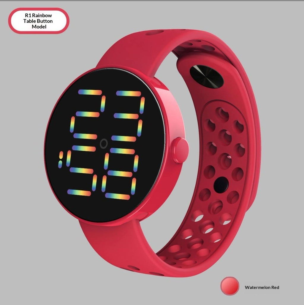 Mode Digital Sports Montre électronique LED