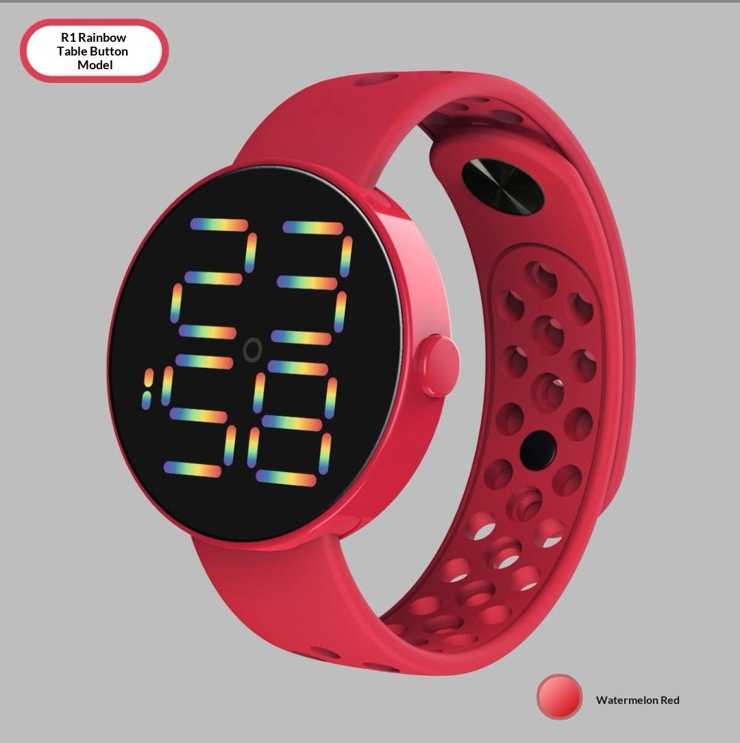 Mode Digital Sports Montre électronique LED