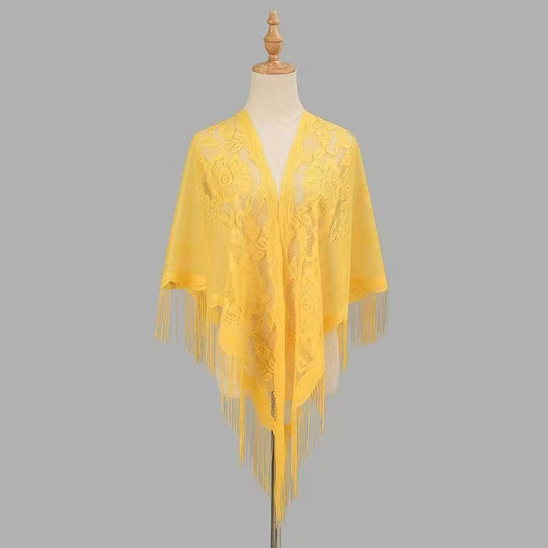 Triangle en dentelle respirante pour femmes avec design floral