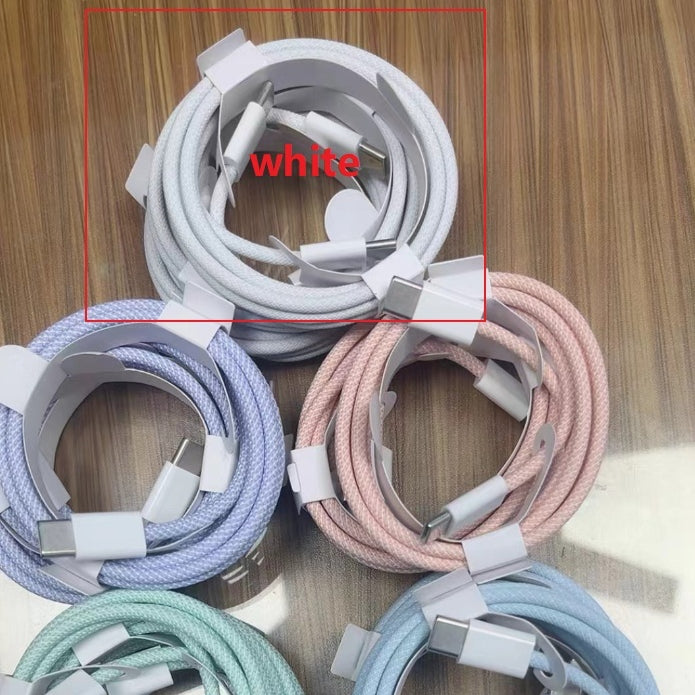Câble de données charge rapide ligne Macaron