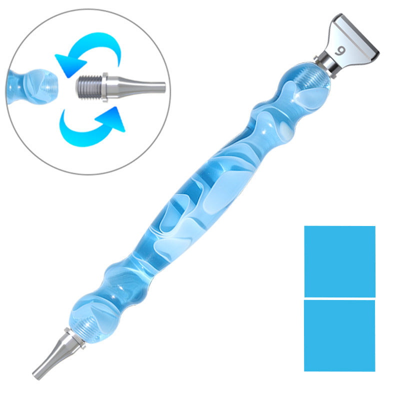 Alliage de fil métallique Stylo de forage de point de dessin diamant