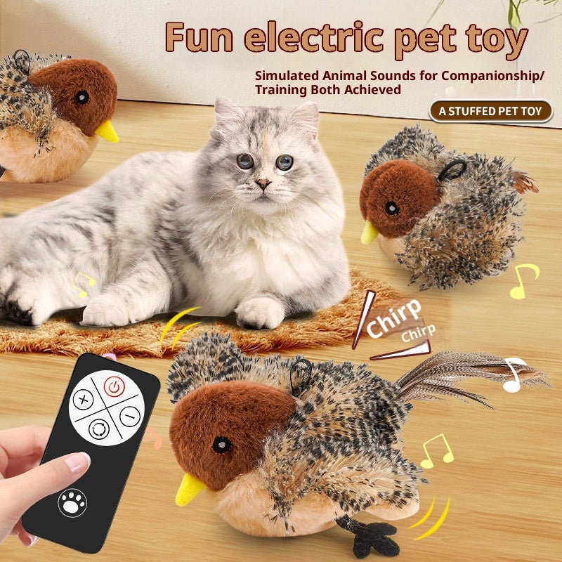 Jouet inductif Magpie Cat Auto-Entrée en peluche Smart Toy