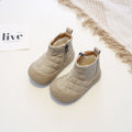 Bottes de coton confortables et chaudes pour enfants