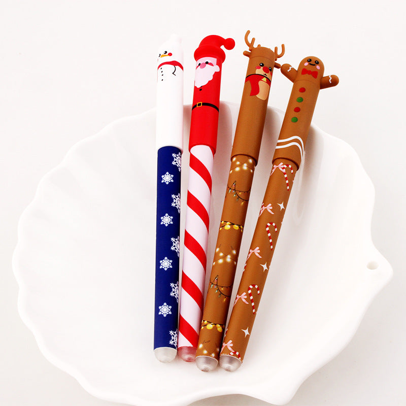 Fashion Personality Erasable Pen costume Gel Brush 4 Couleur costume Noël