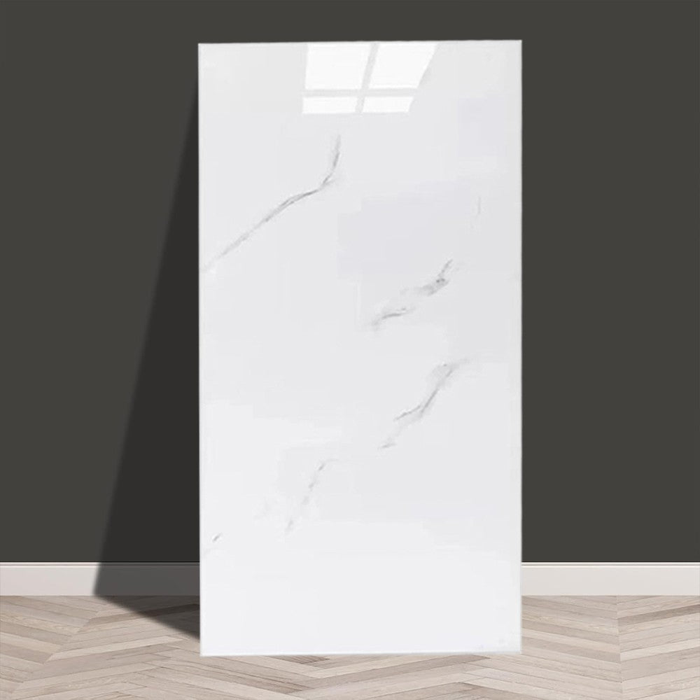 12X Tuiles de marbre en PVC Sticker mural auto-adhésif bâton cuisine décoration de salle de bains