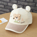 Le style d'automne des enfants Drawstring Easel Bear Corduroy mode et mignon baby baseball