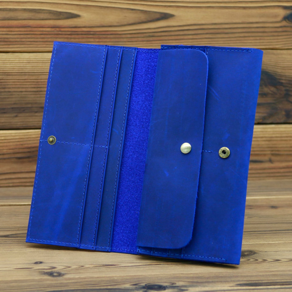 Sac à main retro en cuir de cheval fou pour homme