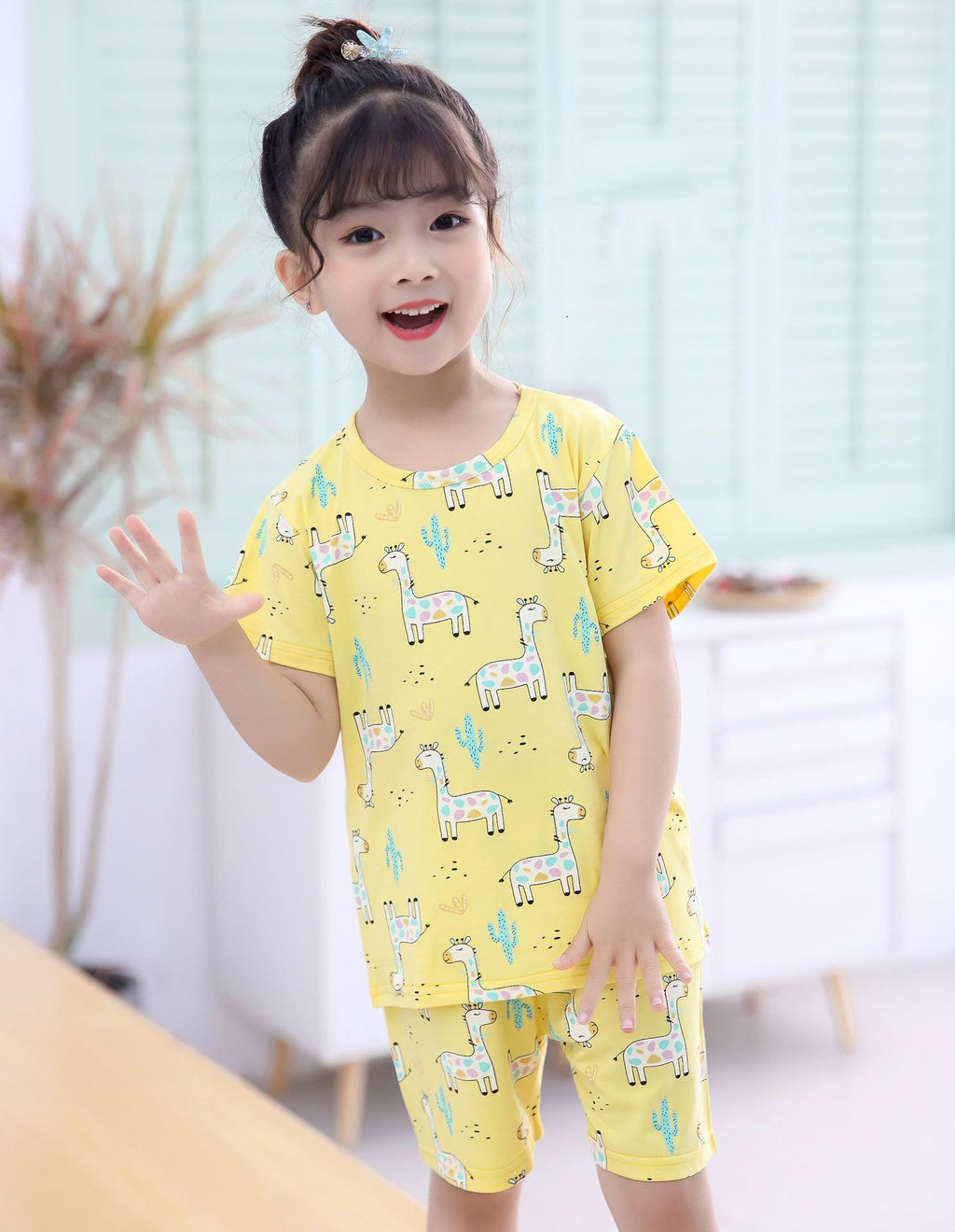 Version coréenne des vêtements et pyjamas pour enfants