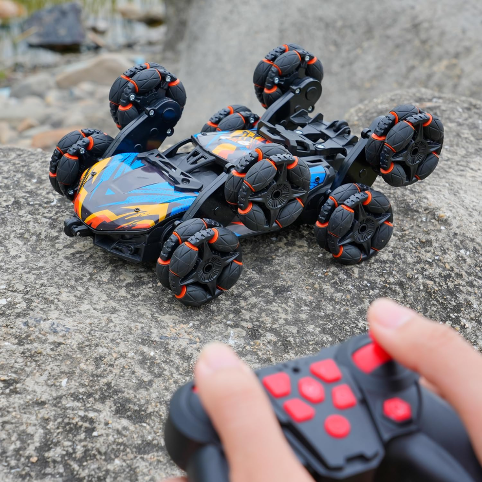 Cool 8 roues mains contrôlés Rc Stunt Car Jouets