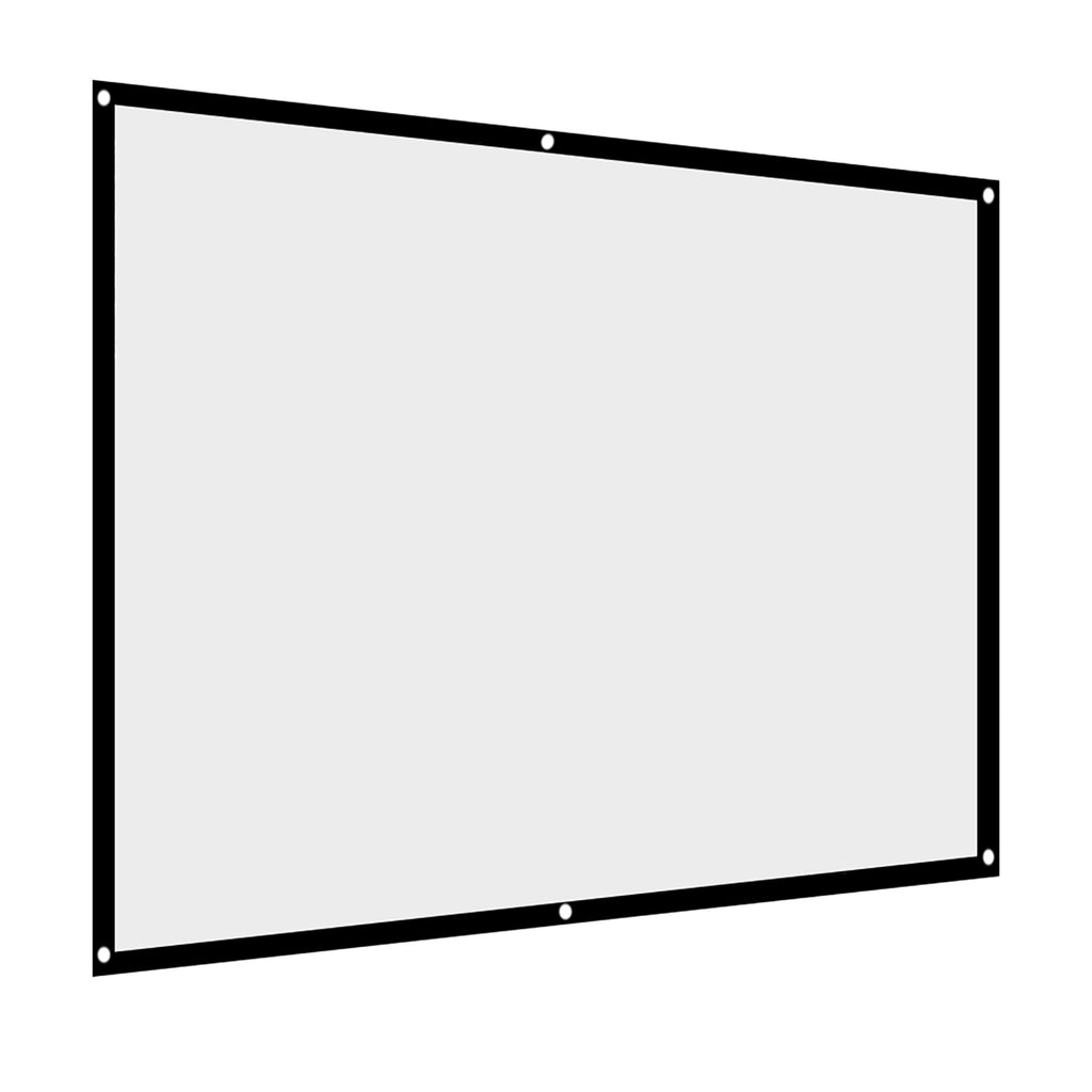 Écran de projection du rideau de projecteur blanc de NON pliable portatif 1pc 4:3 (100pouces)