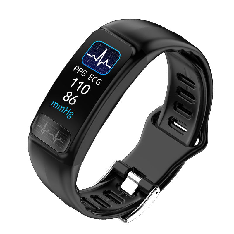 Bracelet de sport intelligent PPG ECG ECG Fréquence cardiaque et surveillance de la pression artérielle
