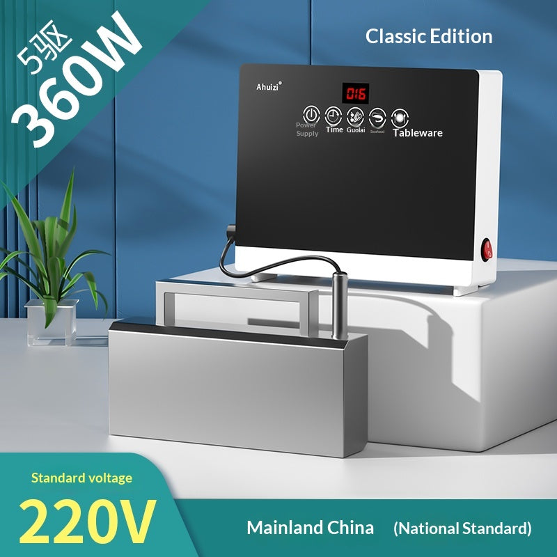 Lave-vaisselle automatique pour usage domestique Modèle de comptoir compact avec technologie ultrasonique