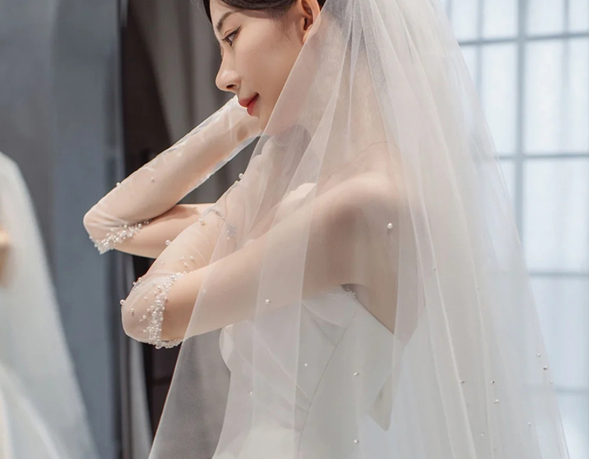 Tempérament Princesse Style Satin français Tail
