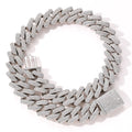 Collier complet de hip hop de zircon