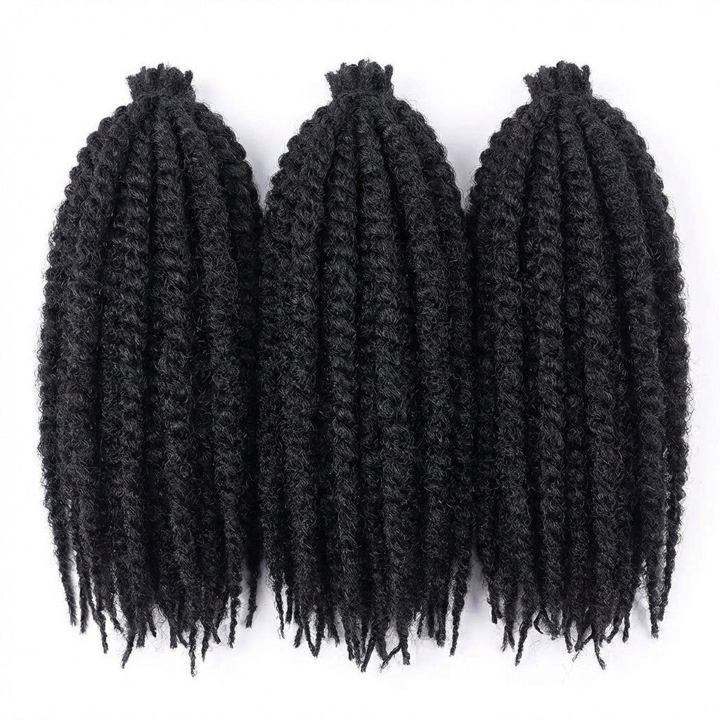 22 pouces doux printemps Afro Twist cheveux pré-séparés printemps TwistPour doux faux locs Crochet