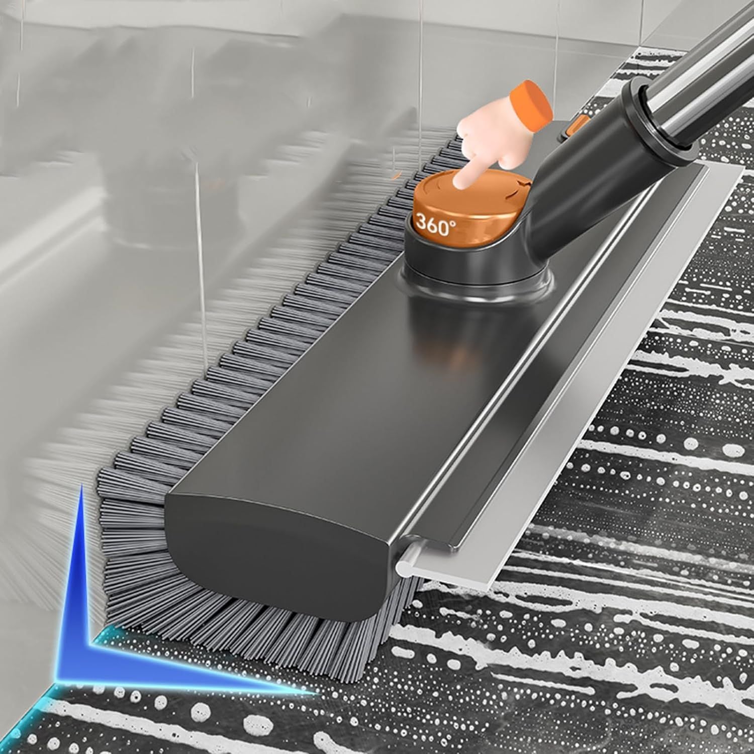 Brosse avec poignée longue