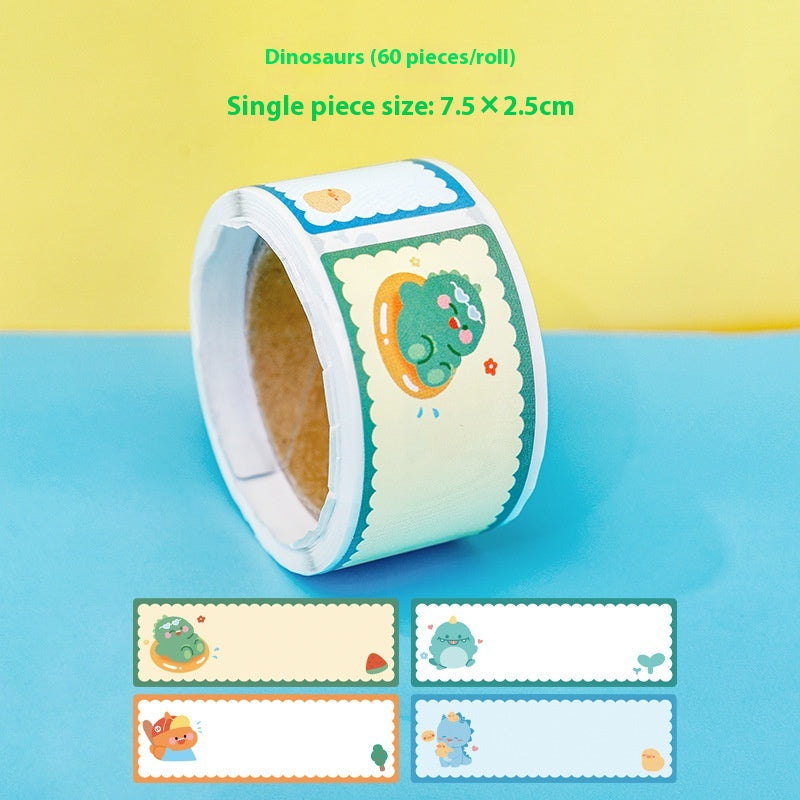Multifunctional Message Index Stickers for Student Comic Strip