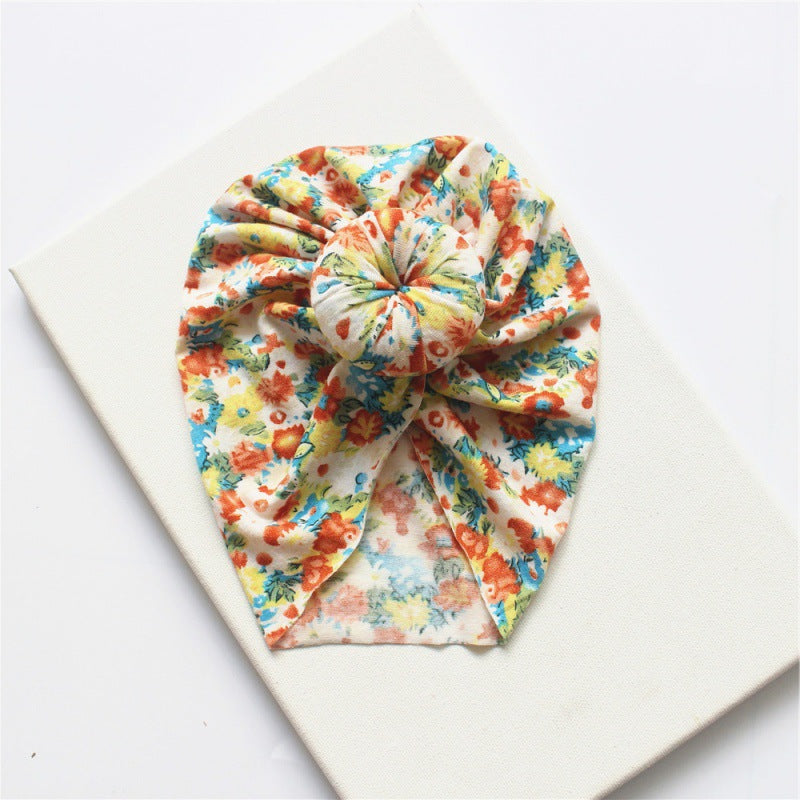 Chapeau Turban imprimé floral