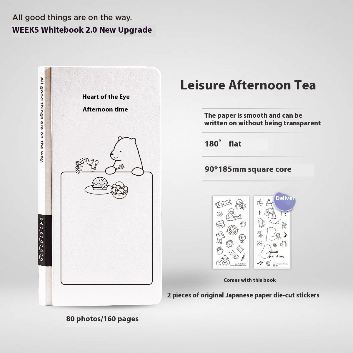 Livre Petit Livre blanc Simple Style Plaid Journal Livre Notebook pour enfants