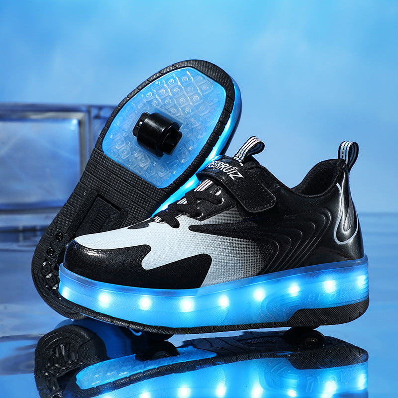 Rechargeable LED Shoes for Kids