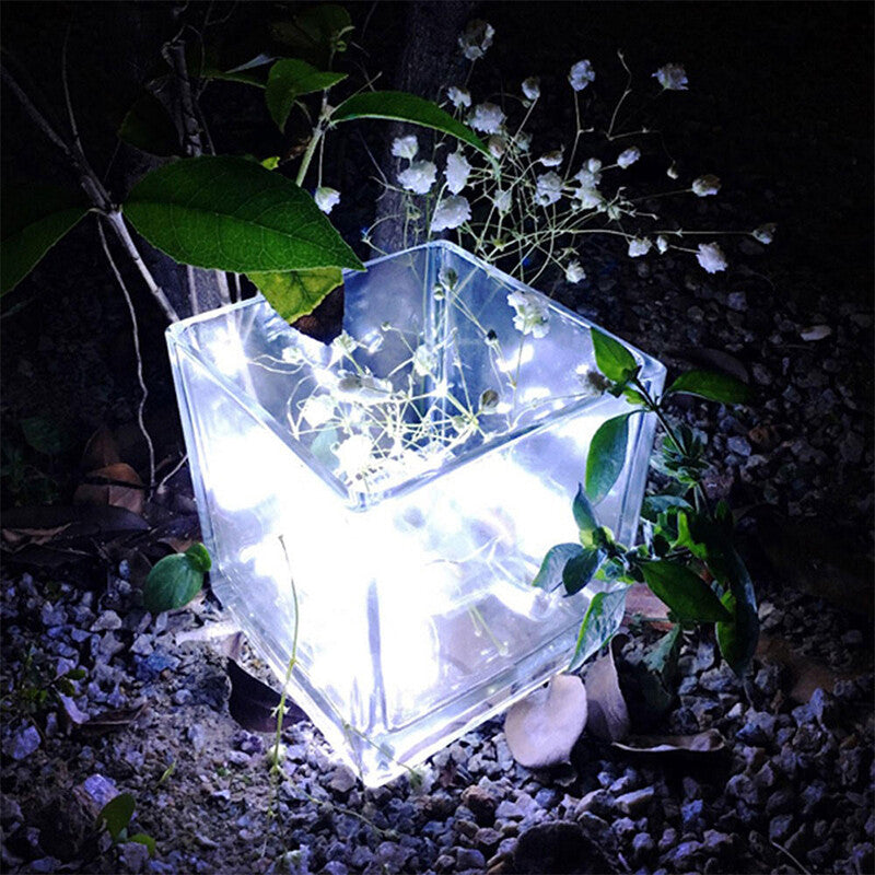 6 Pack 20 LEDs Batterie actionné Mini LED fil de cuivre chaîne Fée lumières Part 2m---1PCS Wa