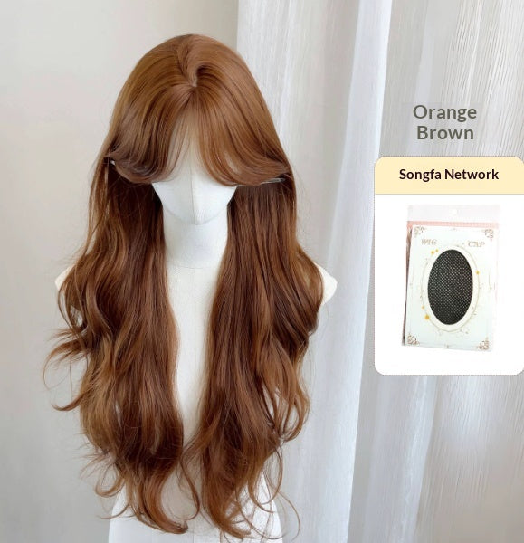 Huit caractères Long Wavy Cheveux Personnalisables Double Pigtails
