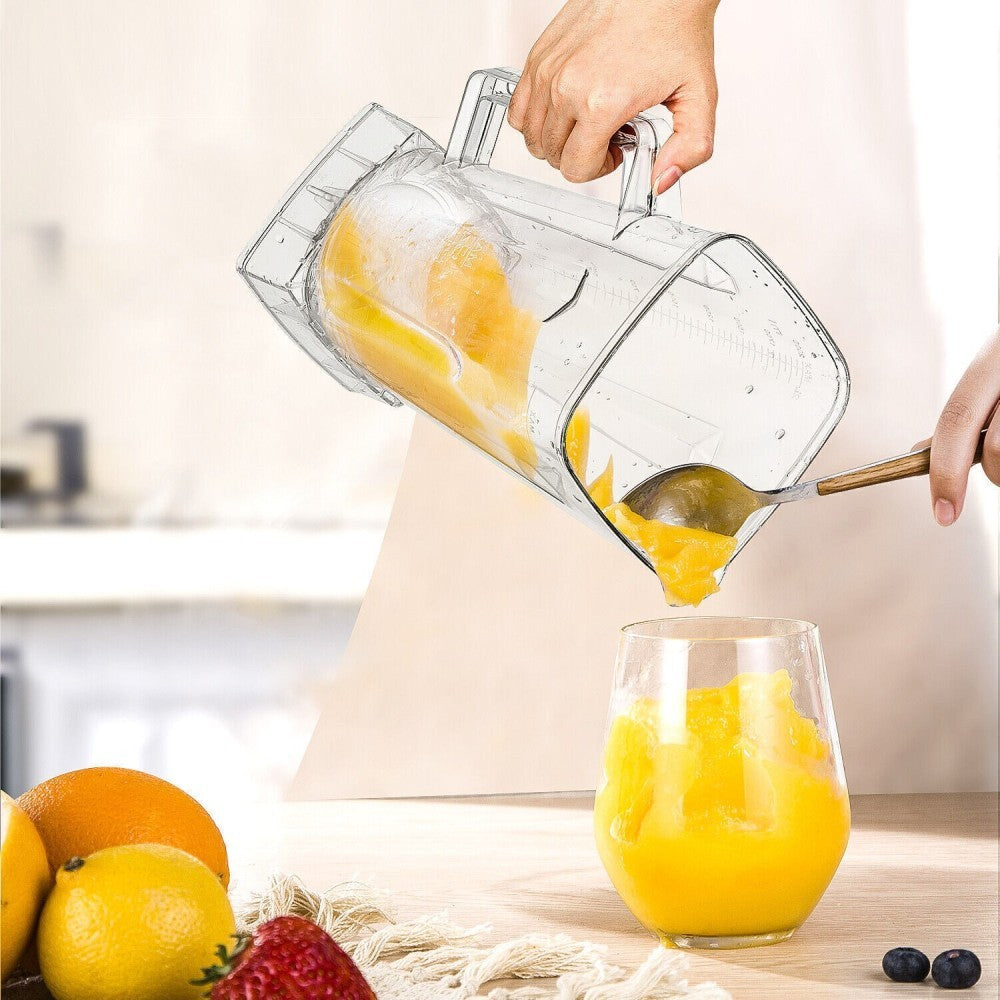 Commercial Blender 2xCups Food Processor Mixer Smoothie Juicer Glace Crusher Accueil