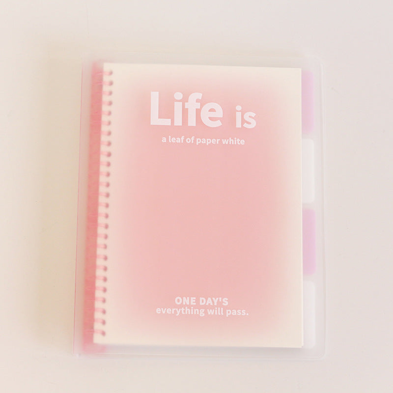 Mode Colorful Personnalité Carnet de notes simple