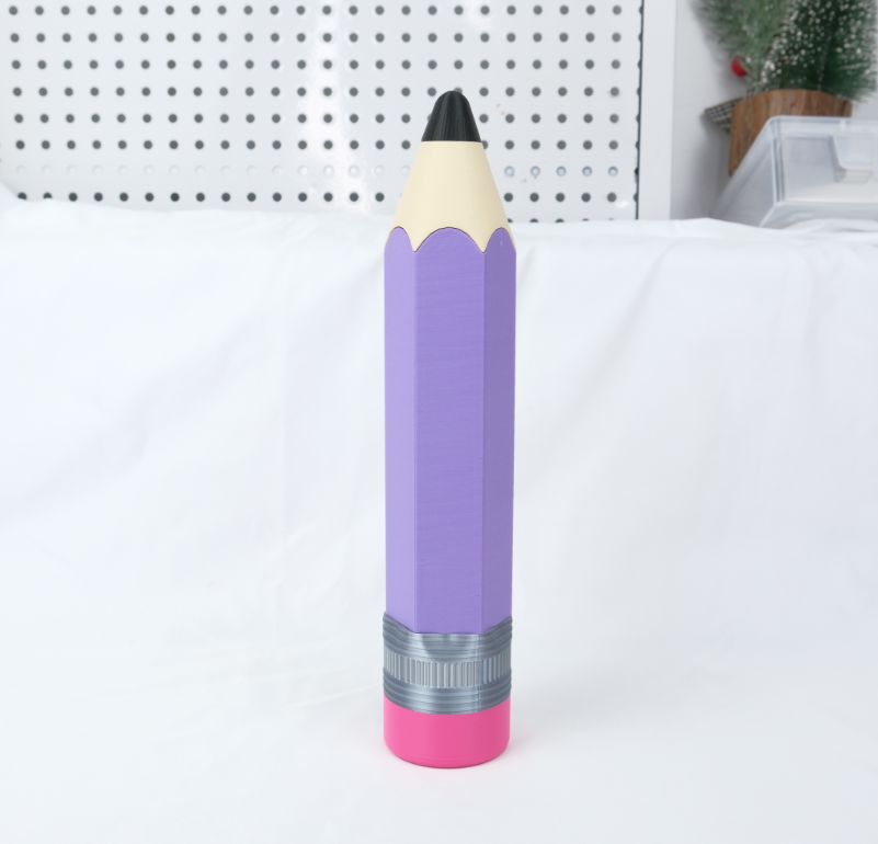 Boîtier de rangement en crayon géant imprimé 3D 1PC