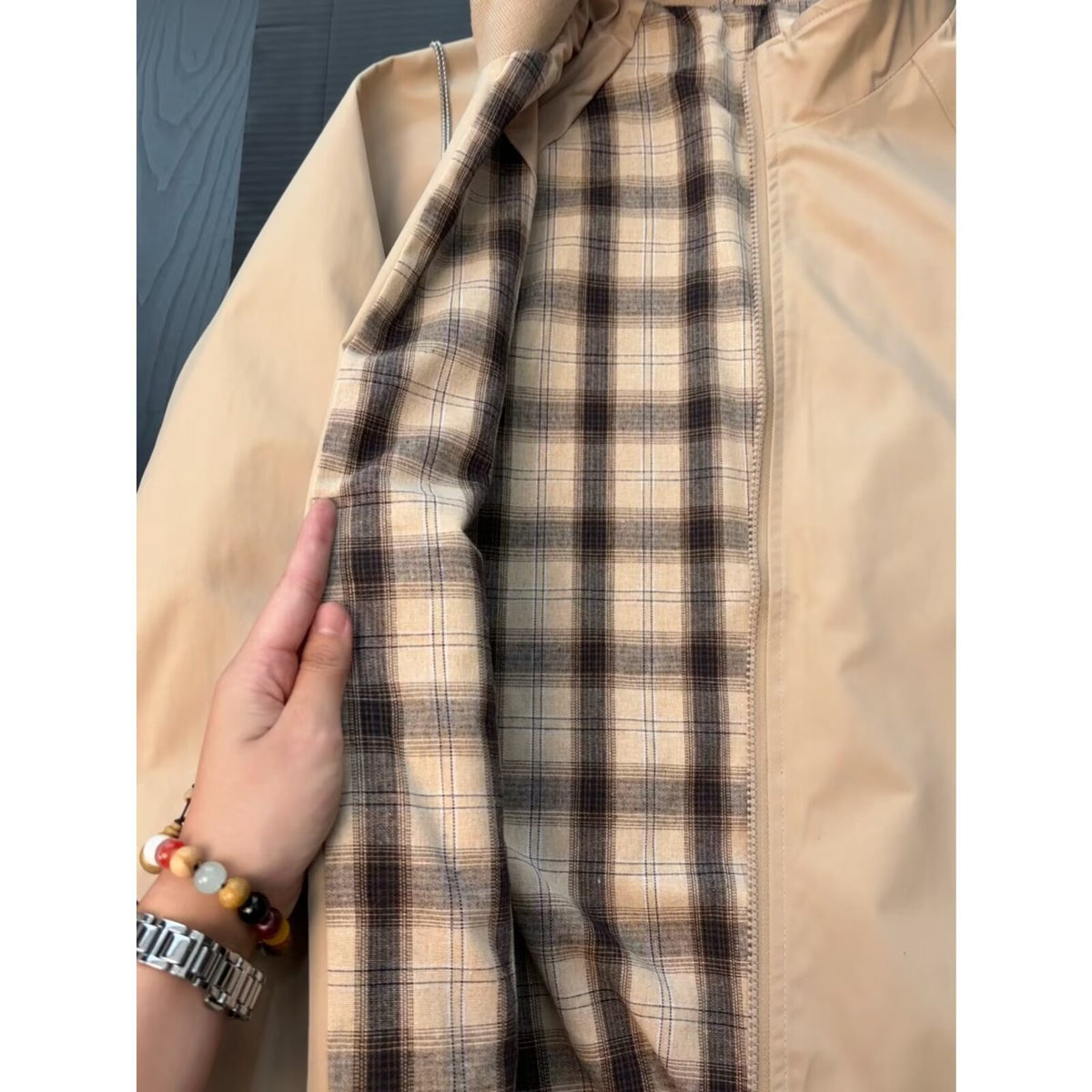 Veste Springautun style américain pour homme