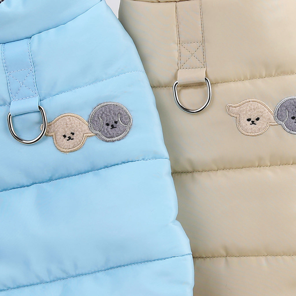 Vêtements de chien d'hiver Veste de coton