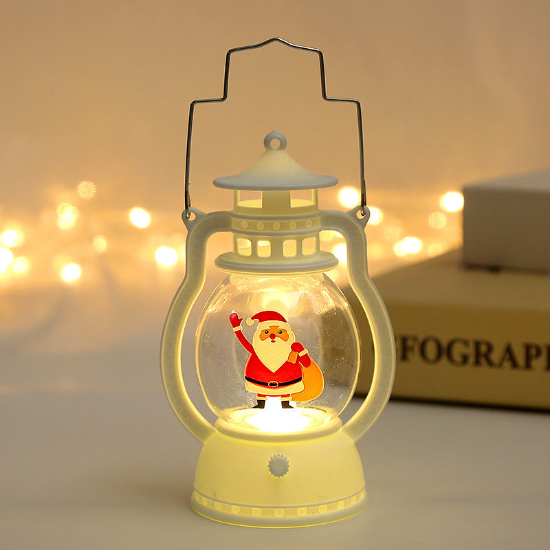 Décorations de Noël Cake Baking Led Portable Petit Lanterne Night Kinder
