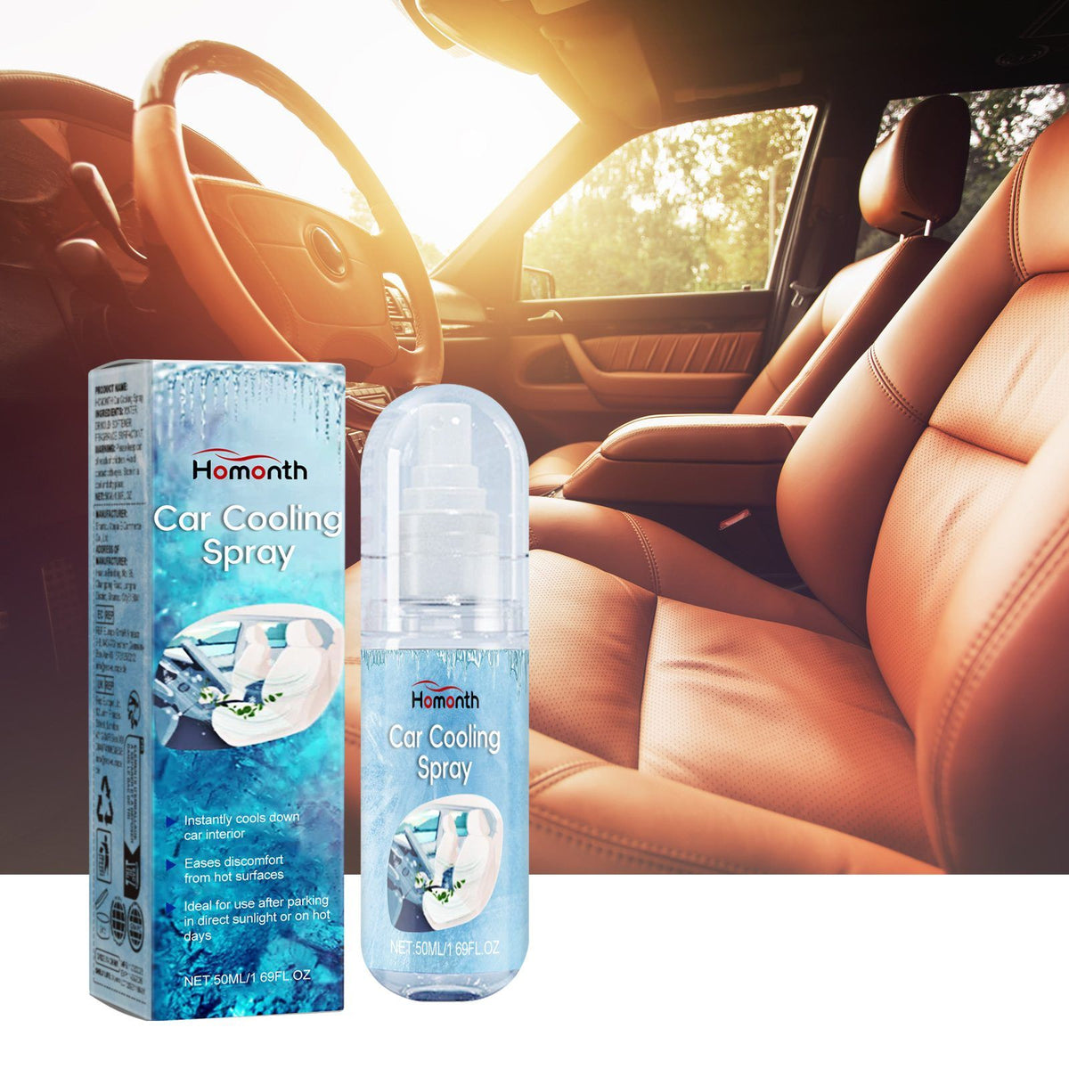 Spray de refroidissement intérieur de l'automobile HOMONTH