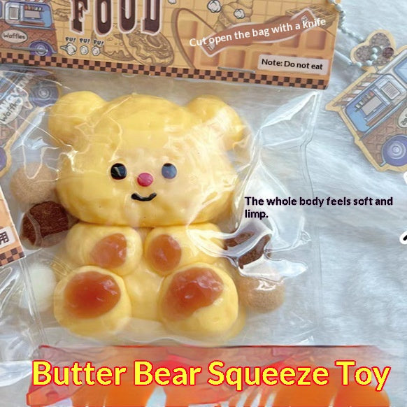 Simulation Giant White Rabbit Sof Chewy et Bouncy Fluffy White Rabbit Squeeze Toy