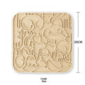 Tapis pour animaux de compagnie en silicone pour le collage