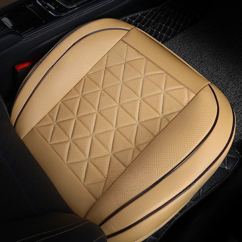 Coussin de siège de voiture tout compris Quatre saisons Napa Couverture de siège en cuir