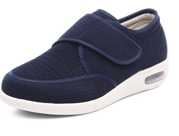 Chaussures de marche pour personnes âgées surdimensionnées sont respirables confortable
