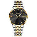 Men's Automatic Mechanical Watch with Simple Dial