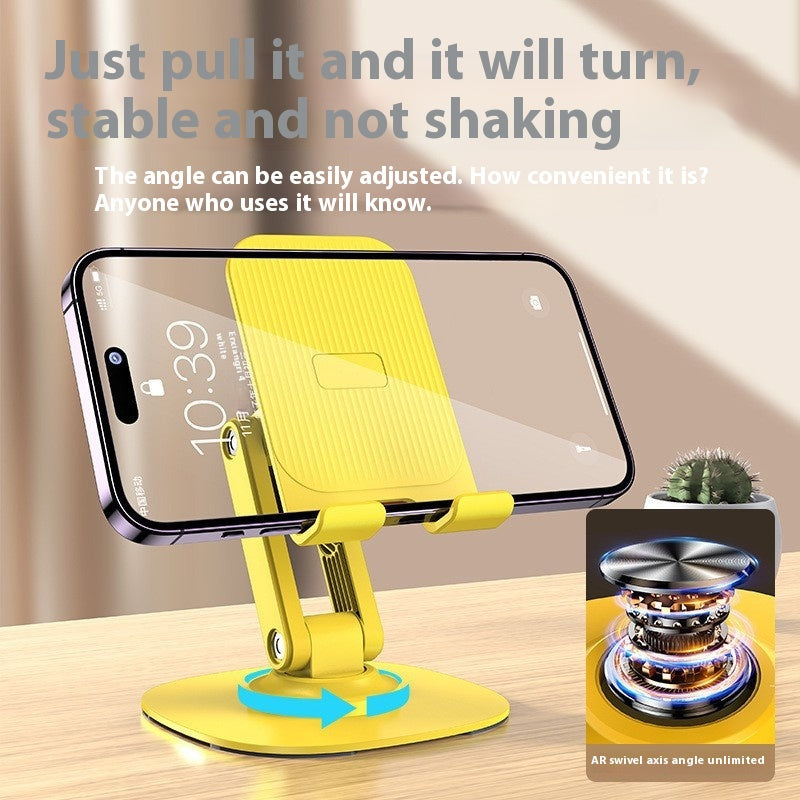 Adjustable Metal Foldable Rotating Phone Stand