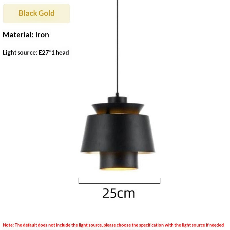 Minimalist Nordic Postmodern Restaurant Chandelier