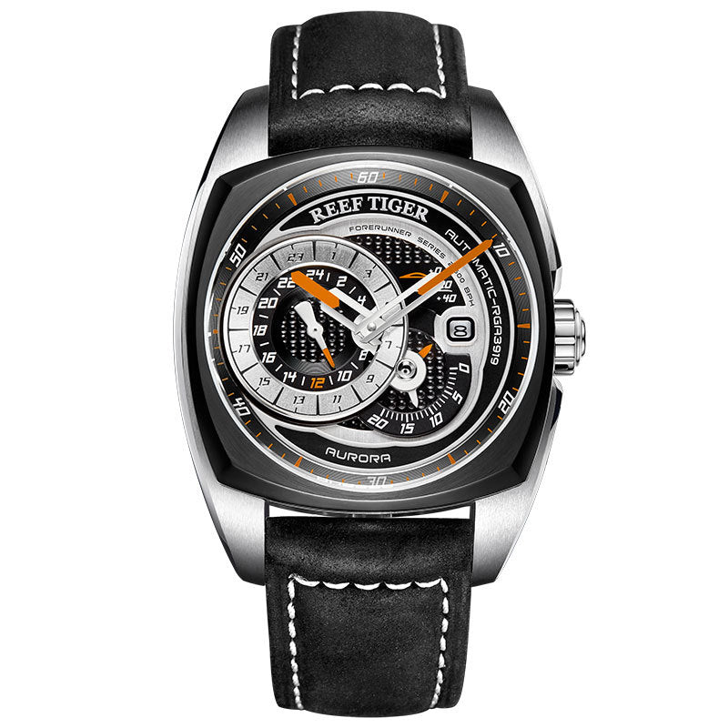 Montre mécanique sport et loisirs entièrement automatique pour hommes