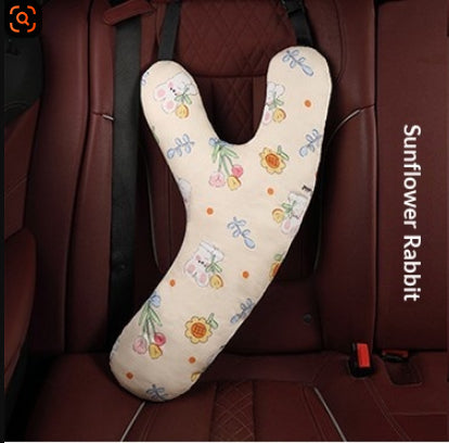 Oreiller de voiture de voyage en forme de X en Y