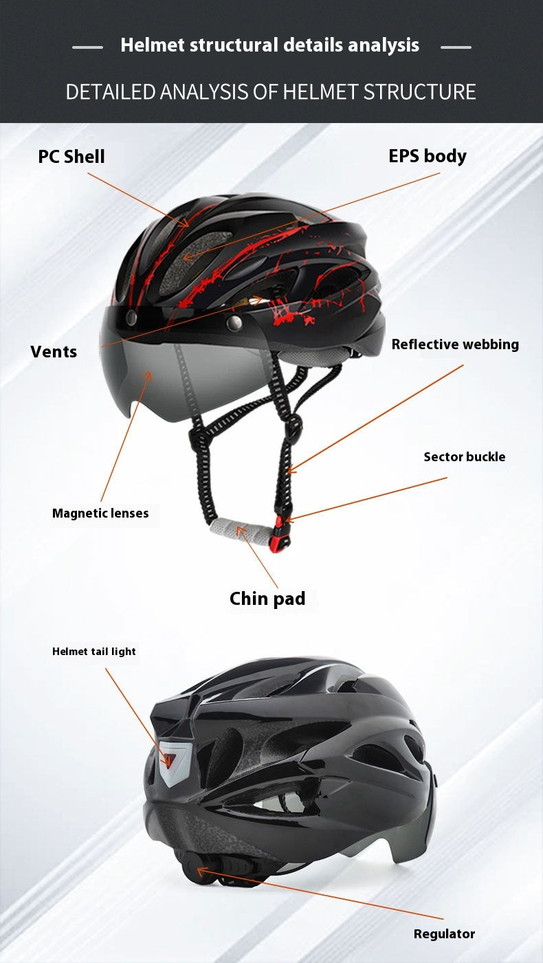 Gants de ceinture de protection casque d'équitation à vélo