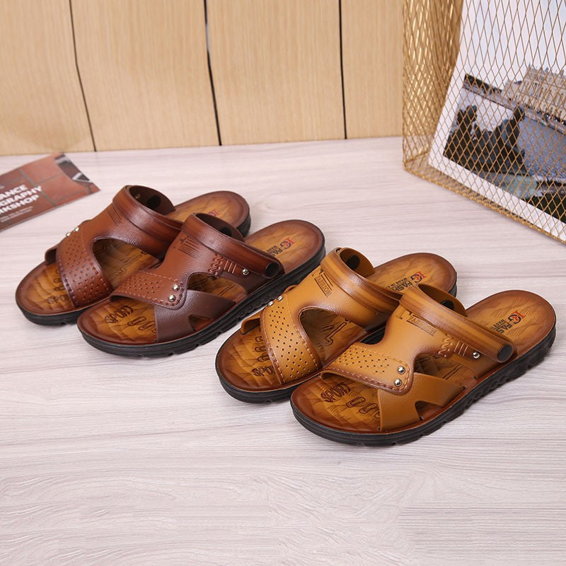 Sandales été ouvert Toed hommes anti-dérapants