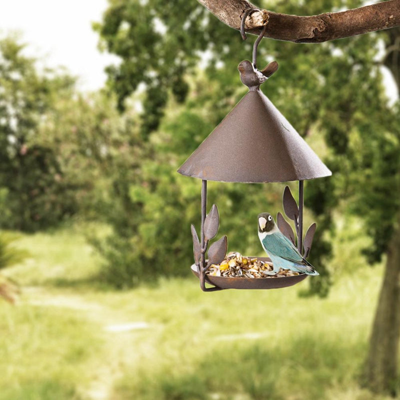 American fait vieux fer forgé mangeur d'oiseaux