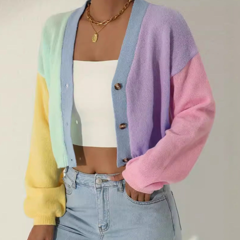Chandail à dopamine en bloc de couleur
