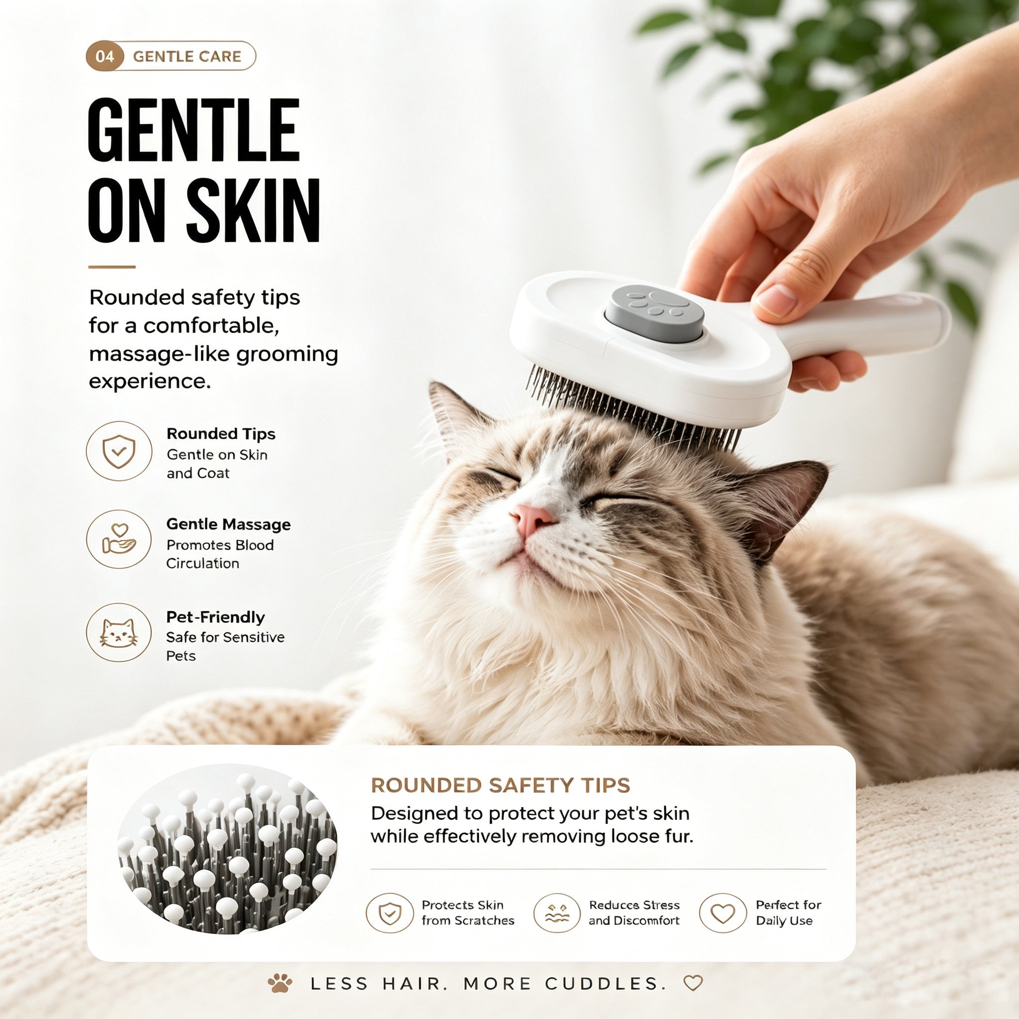 Brosse pour chat et chiens