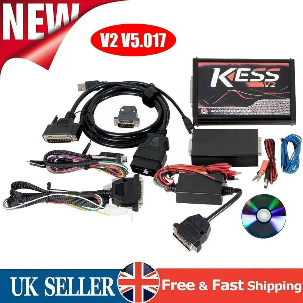 Red PCB KESS V2 V5.017 ECU Tuning Full Kit EU Master Online Pas de limite de jeton