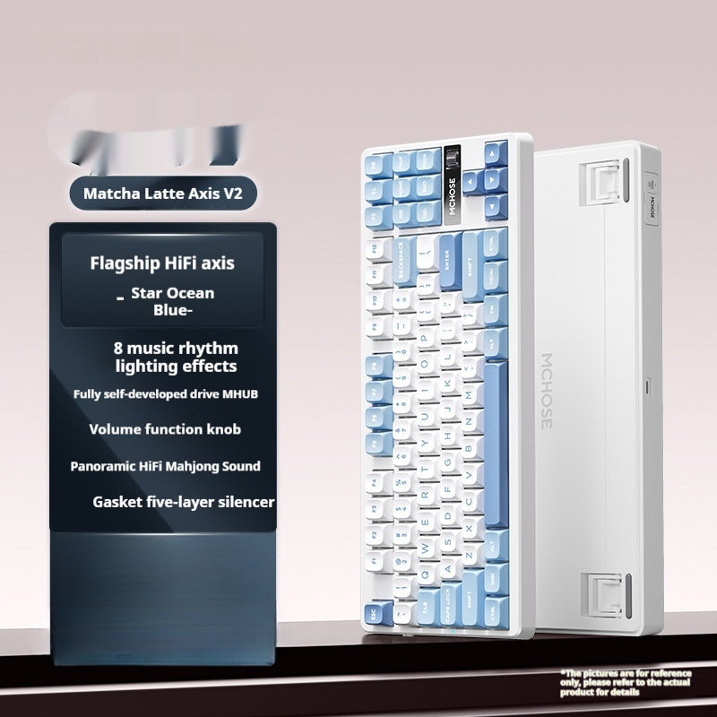 Clavier mécanique Gravure latérale sur mesure sans fil Bluetooth dédié