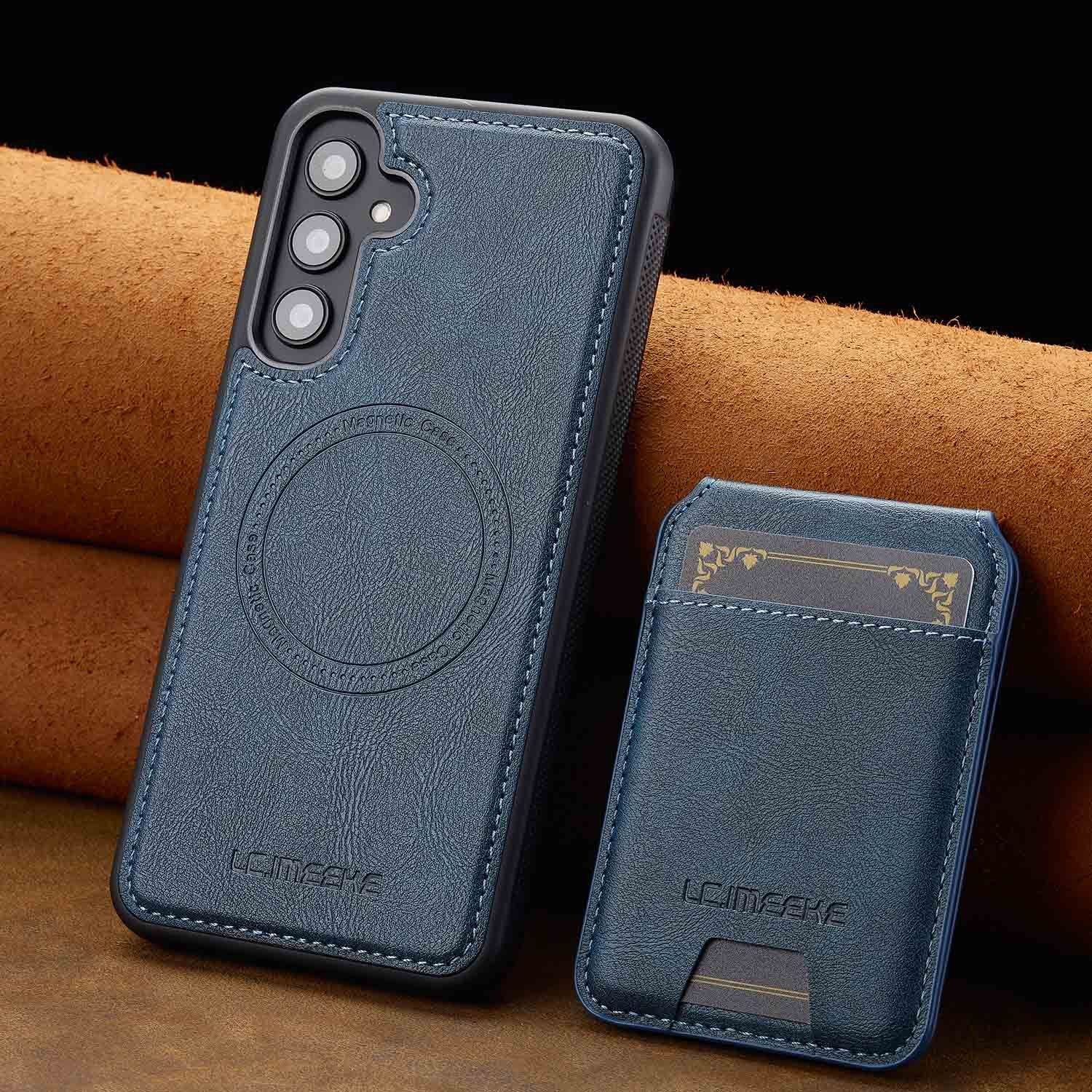 Housse de téléphone pour porte-cartes magnétiques pour couverture de protection anti-scan A55 pour A16